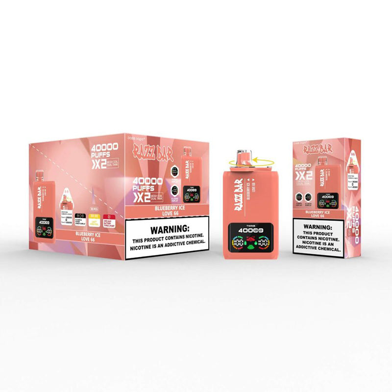 Razz Bar 40000 Puffs Dual Flavors Disposable Vape