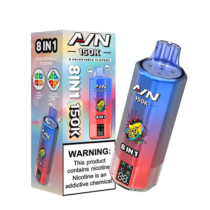 Aivono Aim Avn 150000 Puffs 8 Flavors Disposable Vape