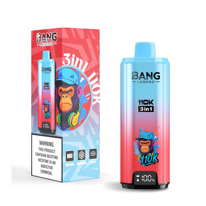 Bang Legend 110000 Puffs Triple Flavors Disposable Vape