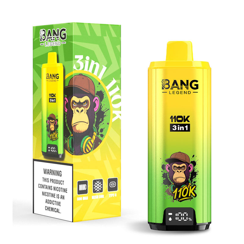 Bang Legend 110000 Puffs Triple Flavors Disposable Vape