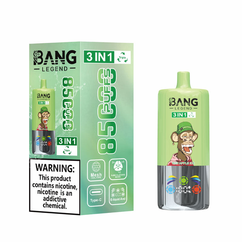 Bang Legend Triple 85000 Puffs Disposable Vape