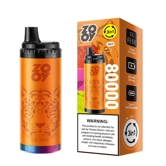 Zooy King Triple 80000 Puffs Disposable Vape