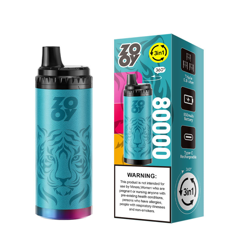 Zooy King Triple 80000 Puffs Disposable Vape