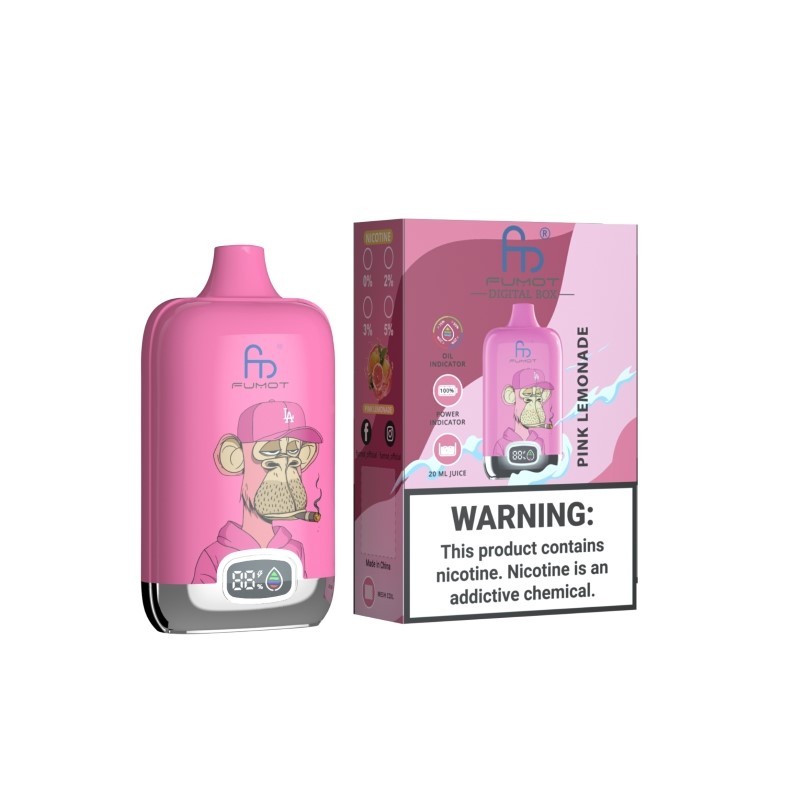 Fumot Digital Box 12000 Puffs Disposable Vape
