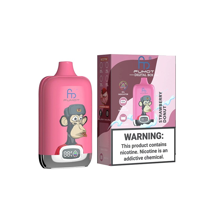 Fumot Digital Box 12000 Puffs Disposable Vape